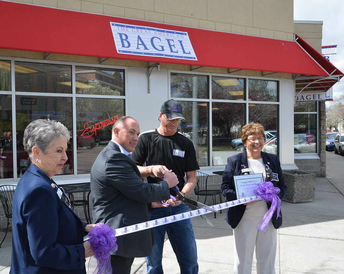Great American Bagel celebrates grand opening downtown