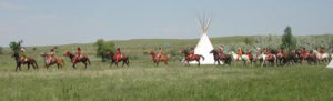 Images taken from Custer's last stand in previous years. (Jonathan McNiven photo)