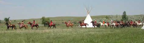 Images taken from Custer's last stand in previous years. (Jonathan McNiven photo)