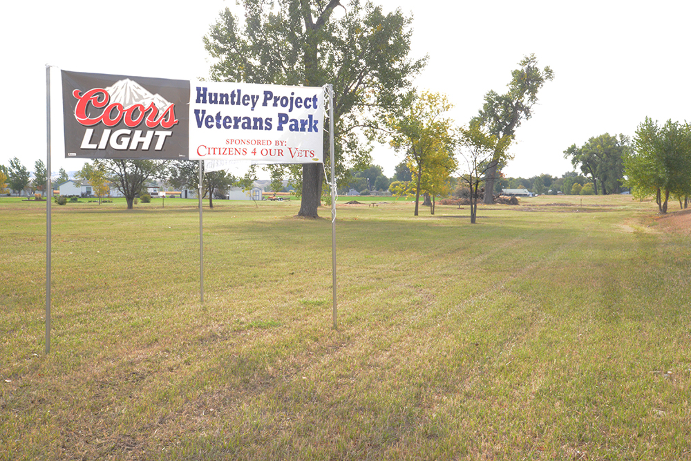 New Veterans Park ready to host veterans' fundraiser for Huntley Project area
