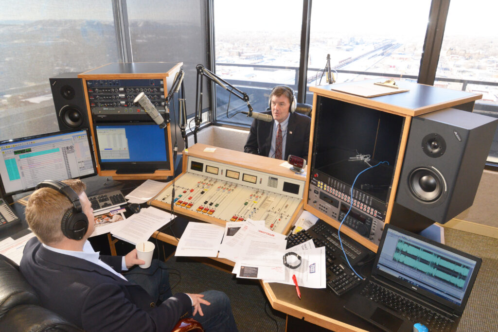Local conservative talk radio show now on air
