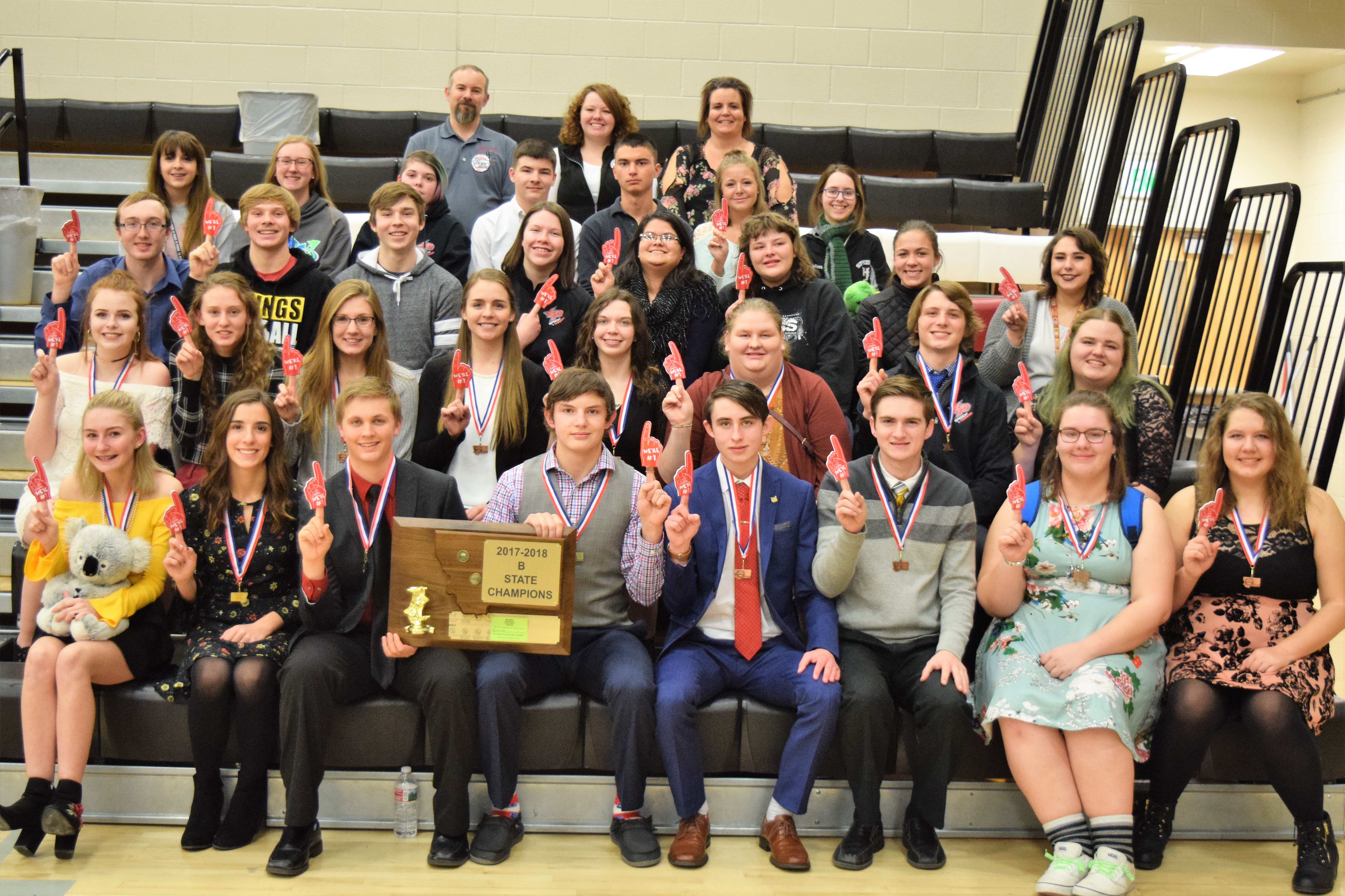 Huntley Project High School drama team wins first state championship!