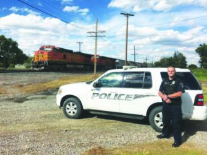 Safety number one priority for new BNSF Railway cop