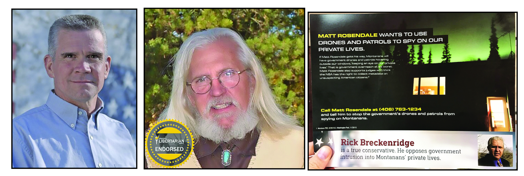 Illegal mailer prompts Libertarian to endorse Matt Rosendale