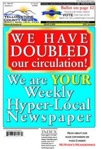 We have doubled our circulation and it's just the tip of the iceberg!