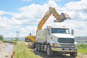 Billings water canal shuts down, seepage being analyzed