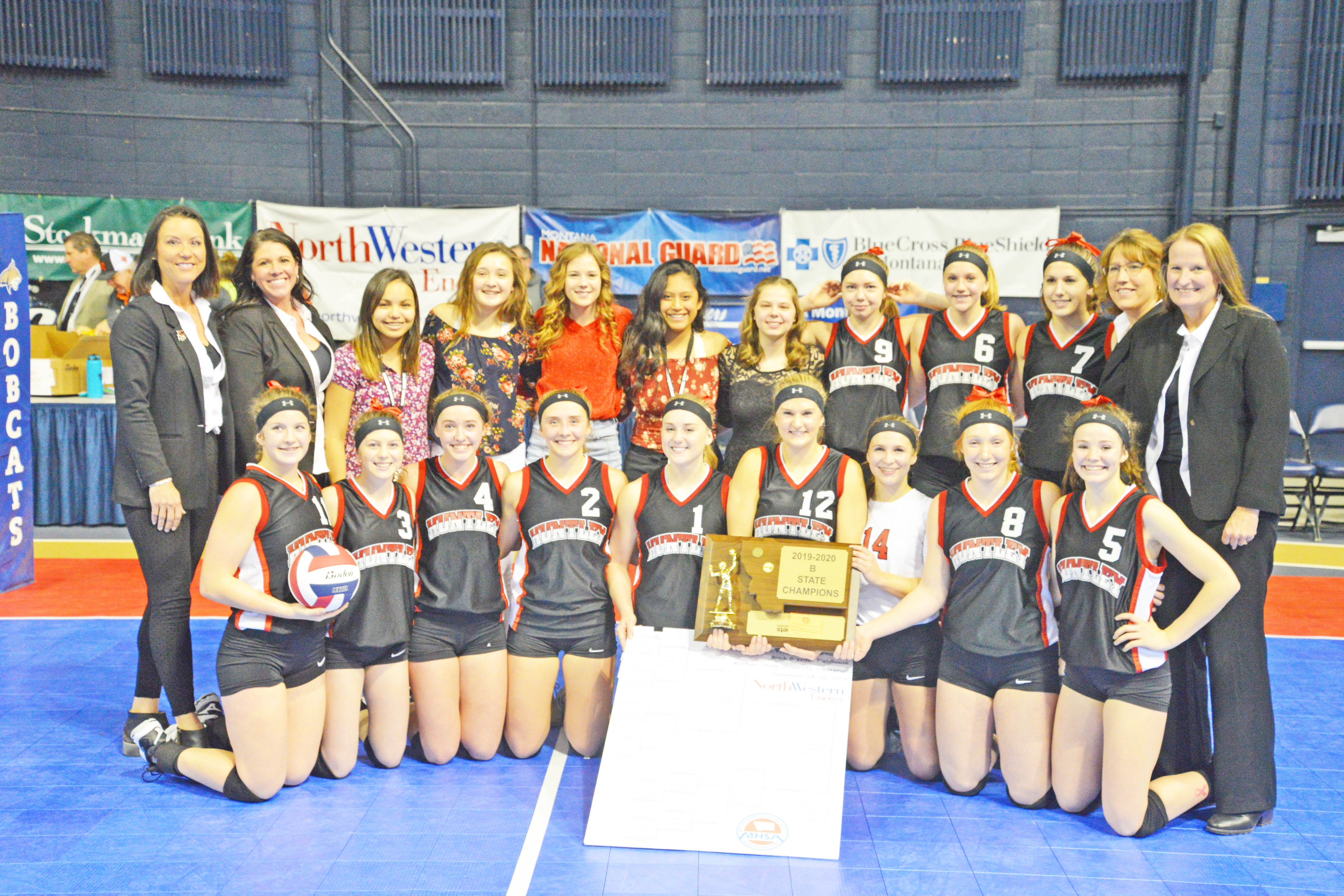 2019 Huntley ProjectVolleyball State Champions. (Jonathan McNiven Photo)