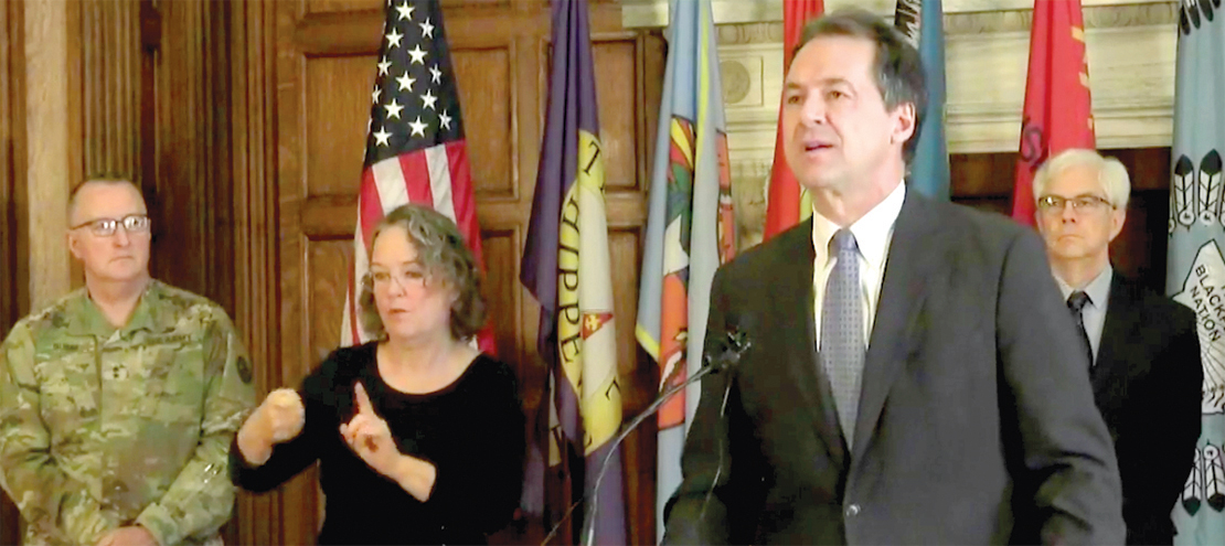 Governor Bullock Announces Reopening The Treasure State