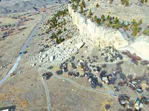 Rockslide Closes Pictograph Cave State Park Indefinitely
