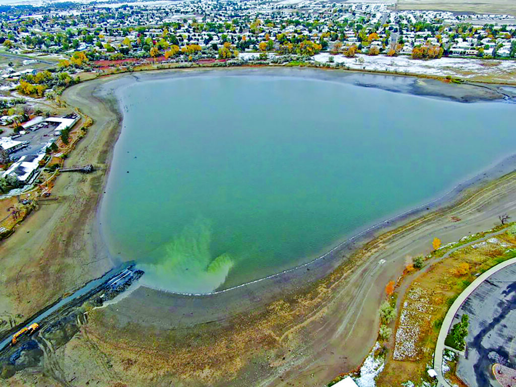 Lake Elmo is Exposing Shoreline: Tempting as It May Be... "Just Don't"