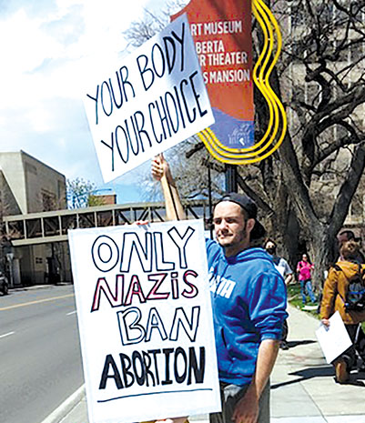 Protest Held in Billings Following Supreme Court Draft Opinion Leak
