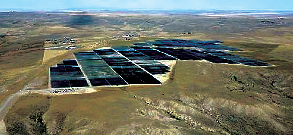 The 489-acre MTSUN project was completed in November 2022. It is now set to produce enough electricity to power about 12,000 homes each year. (Courtesy photo)