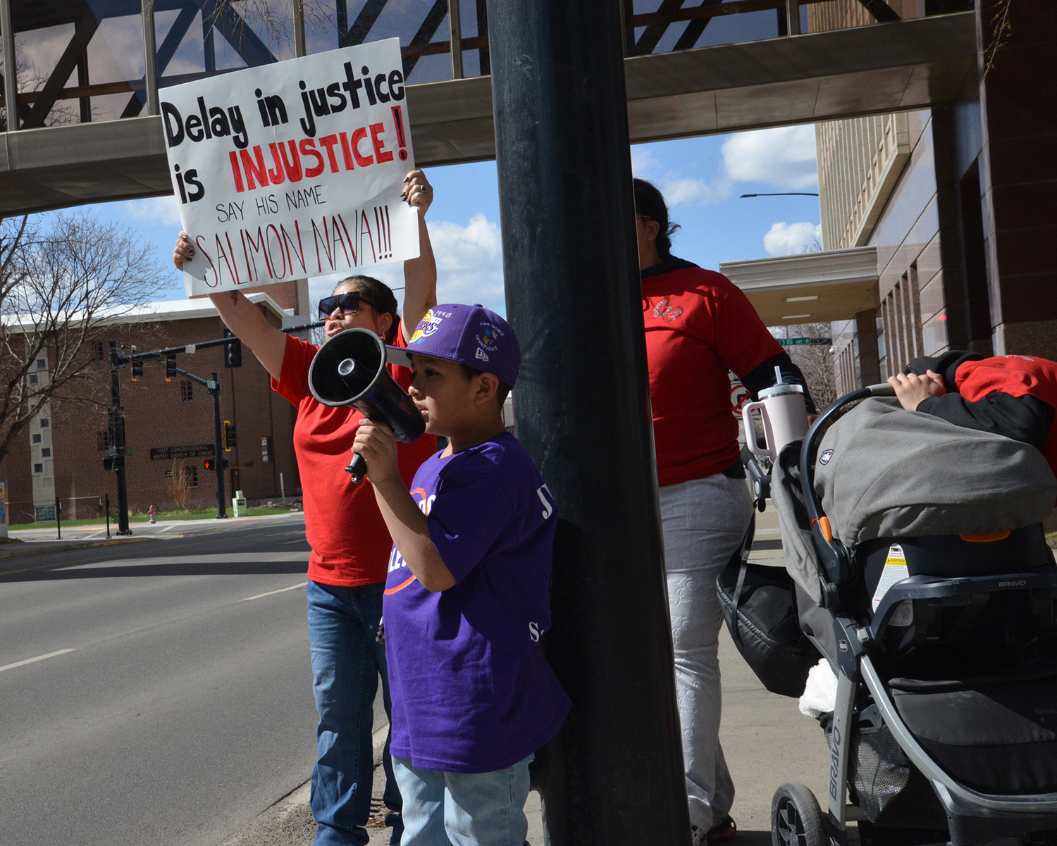 Family Protests Lack of Arrest After Shooting Death of Salimon Nava