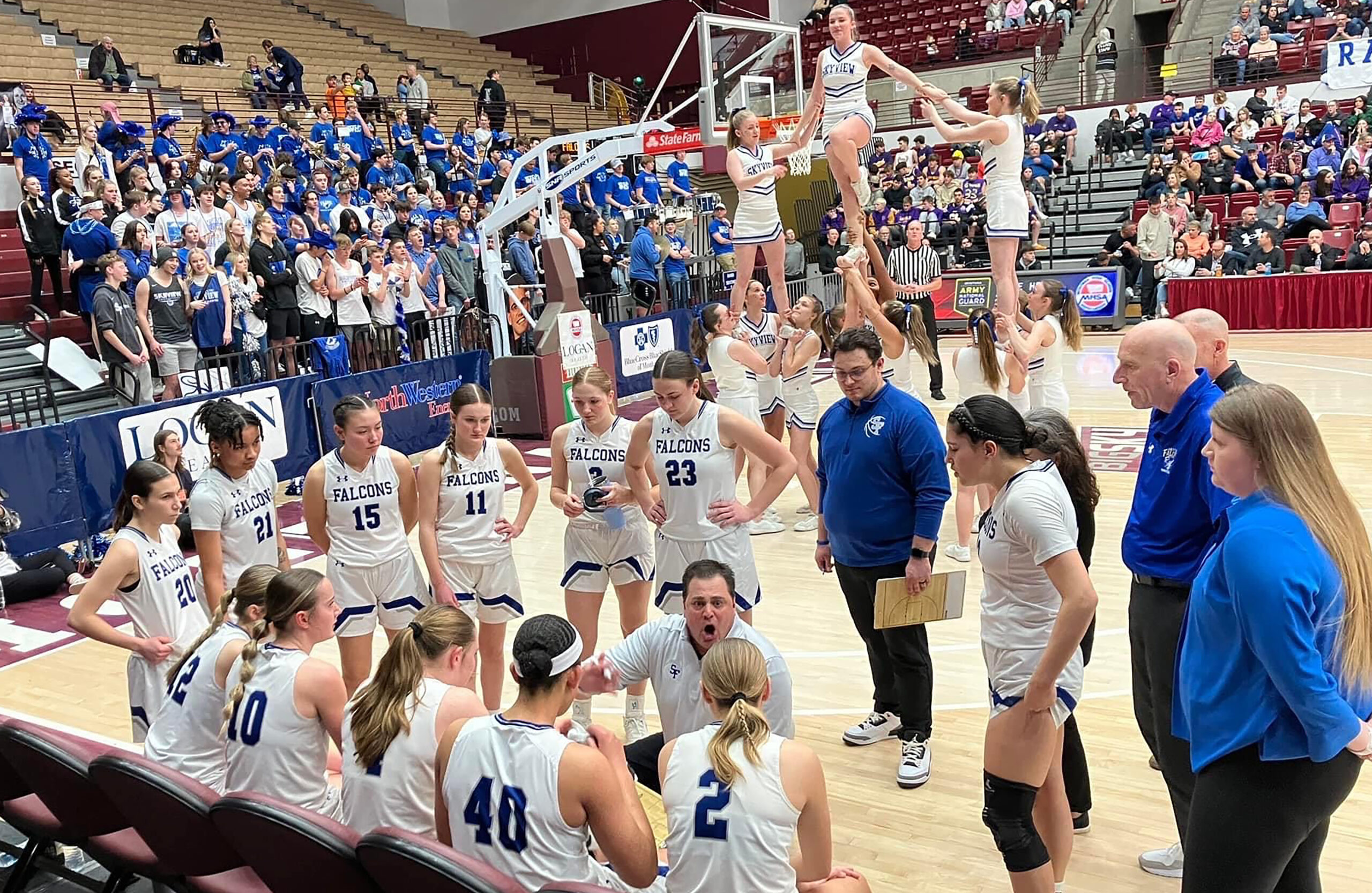 Skyview Girls Wins 1st Place with Undefeated Season