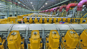 This image of the new NorthWestern Energy Gas Plant in Laurel shows the amount of pipes and engines it takes to support the plant in Laurel. (Evelyn Pyburn Photo)